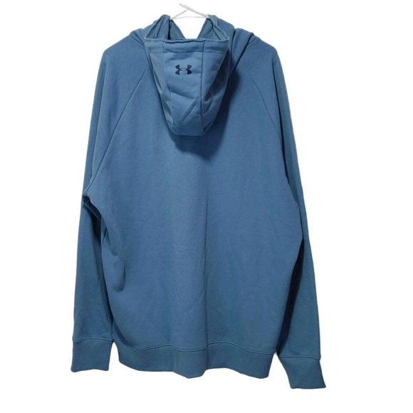 Under Armour Team Rock Blue Hoodie Men's Size XXL (NWOT) - Picture 3 of 8